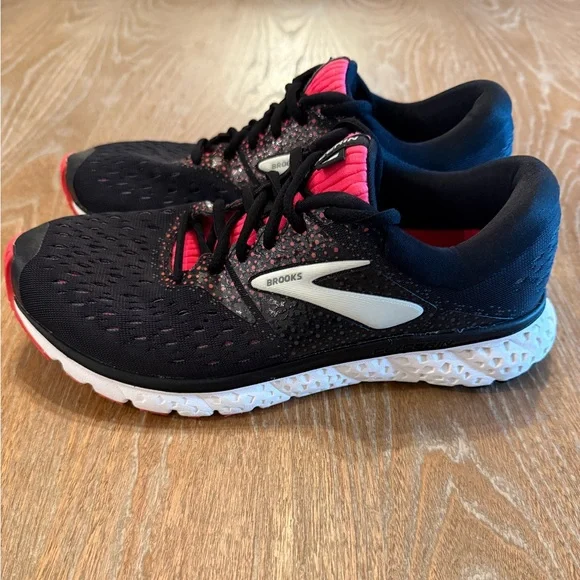 BROOKS Glycerin 16 Black Pink Women’s Running Sneaker Shoes Size  8.5 - Picture 13 of 13